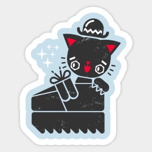 Cat in the shoe Sticker